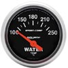 2 1/16" Autometer Sport Comp Coolant Temp Gauge