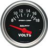 2 1/16" Autometer Sport Comp Voltmeter Gauge