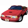 87-93 MUSTANG SVO STYLE FIBERGLASS HOOD, CENTERED SCOOP                                           