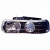 99-02 HEADLIGHT KIT, PROJECTOR, SILVERADO - BLACK                                                 