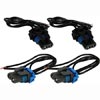 94-98 HEADLIGHT CONVERSION KIT, 2 9005/2 9006 SOCKETS                                               
