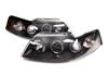 99-04 MUSTANG BLACK PROJECTOR HEADLIGHTS        