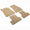05-10 MUSTANG PARCHMENT TAN FLOOR MATS W/ PONY LOGO                                               
