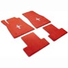 05-10 MUSTANG RED FLOOR MATS W/ PONY LOGO       