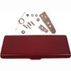 87-92 MUSTANG ASH TRAY DOOR AND REPAIR KIT, RED                                                   