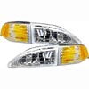 1994-98 Mustang Cobra Headlight Kit With Amber Sidemarkers