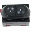 87-93 MUSTANG RH DOOR LOCK SWITCH FOR CARS WITH POWER WINDOWS                                                                                       