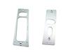 87-93 MUSTANG CONVERTIBLE BILLET WINDOW SWITCH COVERS WITH MUSTANG LOGO                                                                             