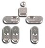 94-04 MUSTANG COUPE SATIN FINISH BILLET SWITCH KIT