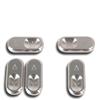 87-93 MUSTANG BILLET SWITCH KIT FITS COUPE/HATCHBACK                                              