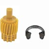 83-95 MUSTANG 18 TOOTH SPEEDOMETER GEAR & CLIP KIT, MANUAL TRANS                                  