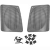 87-93 MUSTANG SMOKE GRAY HATCH SPEAKER GRILLE KIT                                                 