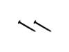 87-93 MUSTANG DOOR SPEAKER GRILLE SCREWS        