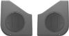 87-93 MUSTANG SMOKE GRAY DOOR SPEAKER GRILLES, SOLD AS PAIR                                       