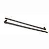 88-93 MUSTANG CONVERTIBLE OUTSIDE DOOR BELT WEATHERSTRIP PAIR, FROM 10/87                         