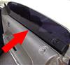 05-09 MUSTANG RH INNER DOOR BELT WEATHERSTRIP   