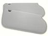 84-86 MUSTANG LIGHT GRAY CLOTH SUN VISORS       