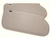 90-92 MUSTANG TITANIUM GRAY CLOTH SUN VISORS    