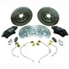 2005-2011 Mustang Gt500 Style 14" Front Brake Rotor Upgrade Kit