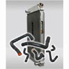 86-93 MUSTANG 5.0L ALUMINUM RADIATOR KIT WITH BLACK SILICONE HOSE KIT FOR MANUAL TRANSMISSION     