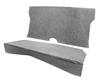 79-93 MUSTANG COUPE REAR SEAT DELETE, GRAY                                                        