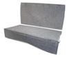 83-93 MUSTANG CONVERTIBLE REAR SEAT DELETE, GRAY                                                  