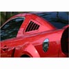 05-09 MUSTANG FLUSH MOUNT WINDOW LOUVERS MUST BE INSTALLED BY GLASS INSTALLER                     