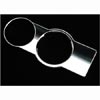 05-09 MUSTANG POLISHED BILLET CUP HOLDER, NO LOGO                                                 
