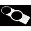 05-09 MUSTANG SATIN BILLET CUP HOLDER BEZEL WITH GT LOGO                                          
