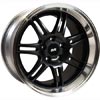 1994-04 Wheel, Sve, Black, 5 Lug, 17X9