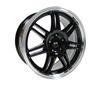 2005-11 Wheel, Sve, Black, 5 Lug, 18X9, 36Mm Offset