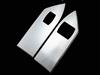 05-09 MUSTANG SATIN BILLET COUPE WINDOW SWITCH PLATES, NO LOGO                                    
