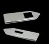 2010-2011 MUSTANG SATIN BILLET COUPE WINDOW SWITCH PLATES, NO LOGO                                
