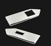 2010-2011 MUSTANG POLISHED BILLET COUPE WINDOW SWITCH PLATES, NO LOGO                             