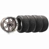94-04 BRONZE SVE WHEEL AND TIRE KIT, 18X9''   WITH A 24MM OFFSET, KIT INCLUDES 4 WHEELS AND 4 265/35/18  SUMITOMO HTRZ III'S                        